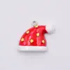 Colgante de resina navideño simulación muñeco de nieve árbol de Navidad anciano bolsa llavero colgante accesorios DIY