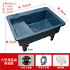Fregadero para Trapeador Balcón Tamaño Grande Patas Altas Plástico Fregadero para Trapeador Fregadero para Trapeador Doméstico Fregadero de Baño Tanque Lavabo para Trapeador de Piso