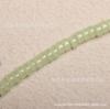 3X6MM contas de fatia lisa contas soltas de vidro cristal contas vitrificadas diy acessórios de joias com miçangas artesanais
