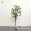 Olivo Artificial Nórdico Decoración del Hogar Planta Verde en Maceta Sala de Estar Interior Decoración Suave Adornos de Pie Planta Árbol Artificial