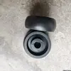 Rodas móveis para postes de peteca de badminton, suportes de rede, postes de vôlei, acessórios, caixas de base, rodas móveis com rolamentos, rodas de plástico.