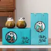 Bote para Té, Tarro Pequeño para Té, Bote Pequeño de Cerámica para Té, Almacenamiento Premium, Recipiente Sellado de Gama Alta para Té, Caja de Regalo para Granel