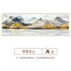 De volta com suporte pintura decorativa para sala de estar atmosfera Jinshan pintura para pendurar no escritório mural para parede de fundo de sofá pintura em porcelana de cristal geração cabelo