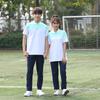 Nova roupa do jardim de infância Primary and Secondary School Classe dos alunos uniforme Summer School Uniforme verão outono algodão esportes casual estilo calças terno
