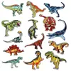 Venda Direta de Fábrica Dinossauro Desenho Animado Pequeno Animal Emblema Roupas Infantis Acessórios Acessórios de Joia Adesivo de Tecido Patch Personalização