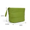 Bolsa de maquillaje minimalista brillante de exportación transfronteriza, ligera y fácil de llevar para viajar, neceser impermeable, bolso de mano de gran capacidad