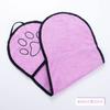 Toalla absorbente para mascotas, gruesa, de secado rápido, con forma de oso de peluche, para baño de perros, guantes para gatos, toalla de baño, suministros para el baño##