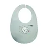 Novo babador de silicone ultrafino para bebê, impermeável, anti-sujo, babador de silicone de grau alimentício, suplemento alimentar para bebê, bolso de silicone para arroz