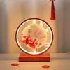 Lámpara de Mesa para Boda, Lámpara Roja Eterna, Lámpara de Boda, un Par de Lámparas de Dote Nupcial, Lámpara de Mesita de Noche para Habitación de Boda, Regalo de Boda para los Recién Casados