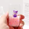Ímã de Geladeira Criativo com Areia Movediça e Gotejamento de Óleo, Boneco Flutuante Líquido em Óleo, Desenho Animado, Presente Fofo, Brinquedo, Pequenos Enfeites, Atacado