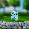 Nuevo producto transfronterizo: adorables figuras de búho, modelos de animales en miniatura, decoraciones para jardinería y paisajismo, y pequeños adornos de escritorio