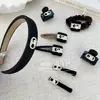 Pinza para el Cabello Elegante de Alta Gama, Diadema de Pedrería Estilo Chanel, Pinza de Garra para la Parte Trasera de la Cabeza, Goma para el Cabello, Exquisito Accesorio para el Cabello para Mujeres