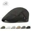 Sombreros para Hombres y Mujeres, Boinas de Verano, Gorras de Béisbol Transpirables de Malla, Sombreros de Protección Solar, Gorras Sencillas Lisas de Visera Recta, Modernos