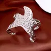 Pulseira Aberta Estrela do Mar Metálica Plissada com Pérola Europeia e Americana, Pulseira Personalizada de Estilo de Férias de Nicho, Joia de Luxo Leve de Alta Qualidade