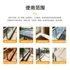 Selante de Silicone Oximático A600, Selante de Construção Resistente às Intempéries e à Água para Portas, Janelas, Fachadas Cortina e Frestas de Vidro
