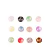 Cuentas de Piedra Ojo de Gato con Efecto Fotocromático, Cuentas Sueltas, Cuentas Redondas de Resina para Manualidades, Cuentas que Cambian de Color al por Mayor