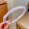 Diadema dulce a cuadros de dopamina para mujer, fresca y casual para el uso diario, diadema de corona alta para maquillaje y lavado de cara, accesorio para el cabello