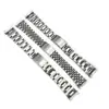 Correa de acero inoxidable especial para reloj Seiko Serie 5, hebilla macho curva, 19 20 mm, 35 eslabones, accesorios para reloj