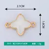 Novas Joias Criativas Acessórios DIY Desenho Animado Estrela de Vidro Transparente Galvanoplastia Colar Pulseira Pingente Pingente Atacado