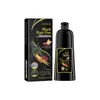 Champú Eelhoe de Cabello Negro Transfronterizo para Suavidad y Brillo, Champú Limpiador con Extracto de Polygonum Multiflorum