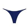 Tanga Sexy de Doble Capa con Tira Fina Braguitas de Cintura Baja Bikini Deportivo de Doble Capa para Fitness Ropa Interior de Mujer con Forma de T 01