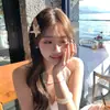 Sol de Isla Estrella de Mar Natural Pinza para el Pelo de Paja Estilo Vacaciones en la Costa Pinza Lateral Flequillo Pinza Pequeña Pinza para el Pelo Accesorios para el Cabello
