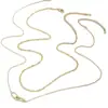 Amazon Collar de Dos Capas con Clip de Papel y Circonita de Moda 2026 Comercio Electrónico Transfronterizo Collar Versátil de Personalidad para el Día a Día