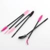 Al por mayor nuevo 50 por paquete cepillo de pestañas doble regular desechable de pelo de nailon cepillo de maquillaje rizado de pestañas cepillo para cejas