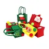 Bolsa de Feltro de Natal, Bolsa de Feltro Compacta Espessada, Pequena Bolsa Tote, Bolsa de Doces de Presente de Feriado, Bolsa de Feltro de Natal de Mão