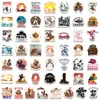 50 Piezas de Pegatinas Retro de Cowboy del Oeste Culturales y Creativas para Diarios, Maletas, Cuadernos y Decoraciones de Refrigerador