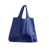 Bolsa de Compras Dobrável em Tecido Oxford Impermeável, Bolsa de Ombro, Bolsa de Armazenamento Grande Capacidade para Supermercado, Bolsa Lisa Ecológica, Logo Personalizado