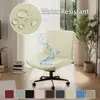 Funda Elástica de Color Sólido Transfronteriza de Seda de Leche Impermeable Ancha para Silla Universal para Silla de Oficina de Computadora Entrega Directa de Fábrica Shein