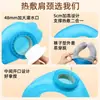 Bolsa de Água Quente em Formato de U para Aquecimento da Coluna Cervical, Preenchida com Água, Almofada Envolvente Espessada para Pescoço e Ombros, Uso Duplo para Quente e Frio