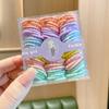 Diadema de color caramelo para niña, forma de trompeta, que no daña el cabello, caja para niña, aro para el cabello, tocado para bebé y mujer.