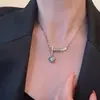 Collar con Colgante de Cruz Estilo Harajuku Hip Hop Marca de Moda ins Celebridad de Internet Transmisiones en Vivo Explosiones Accesorios Estilo Frío Lote