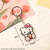 Llavero de Acrílico Tallado de Precisión Etiqueta Transparente Doble Cara Foto de Dibujos Animados Marca de Moda Periférico de Anime Colgante Tridimensional Decoración