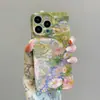 Diseño de Flor Ondulada Adecuado para iPhone Apple 17 Pro Max Funda de Teléfono Creativa 16 Funda Protectora 15 Dibujos Animados 14 Película