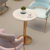 Sofá de tela nórdico para sala de estar, combinación de té con leche, tienda de té, ocio, negociación, sofá, silla, oficina, Internet, celebridad, sofá de terraza