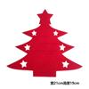 Exclusivo transfronteiriço para decorações de Natal festa mini árvore de Natal garfo colher talheres bolsa garfo colher bolsa decoração