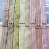 Tira Elástica Plegable de Nylon Colorida de 1.5cm Banda Elástica Brillante para Cintura de Ropa Interior Puños de Calcetines Diadema Elástica para Niños