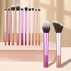 Especial Transfronteiriço para 8 Pincéis de Maquiagem de Tubo Longo Kit Multicor Super Macio Pincel de Pó Pincel de Blush Pincel de Sombra Iniciantes