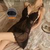 Hanno Camisola Sexy de Renda Tamanho Grande Conjunto de Pijama Transparente para Casal Novo Estilo Lingerie para Mulheres com Toque de Luxo