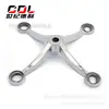 Acero Inoxidable 304 Pinza de Empalme Fabricantes Suministro Pinza para Muro Cortina Accesorios para Vidrio Tipo 300 Pinza Larga Individual para Vidrio