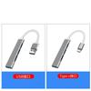 Yu Shuo 3.0 Expansor Multi-portas Expansão de 4 portas Divisor USB HUB Dock de Expansão Linha de Extensão Dock de Expansão