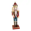 Cascanueces de Navidad Figura de Madera Adorno Forma de Soldado Mesa de Sala de Estar Ventana Decoración Festiva