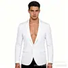 Nuevo blazer casual para hombre para comercio electrónico transfronterizo, moda juvenil estilo coreano chaqueta de negocios casual para hombre
