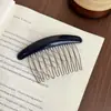 Herramienta de Estilismo para Asear el Flequillo y el Cabello Suelto, Pinza Peine Invertida para el Cabello, Nuevo Modelo 2026, Sensación de Alta Gama, Pinza Peine Lateral para el Cabello para Adultos para Mujeres