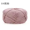 Xuefeier Hilo Liso No. 2 2mm Hebra Redonda Hueca Algodón Hilaza Algodón Puro Hilo de Algodón para Crochet Lana DIY Tejida a Mano