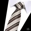 Corbata para Hombre para Negocios y Boda, Rayas Jacquard Puntos Flecha Formal Poliéster Seda para Novio y Padrino