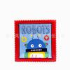 Set de Platos de Papel Desechables Serie Robot Tazón de Papel Plato para Comida 350g Recubierto Taza para Cumpleaños Infantil Ecológico